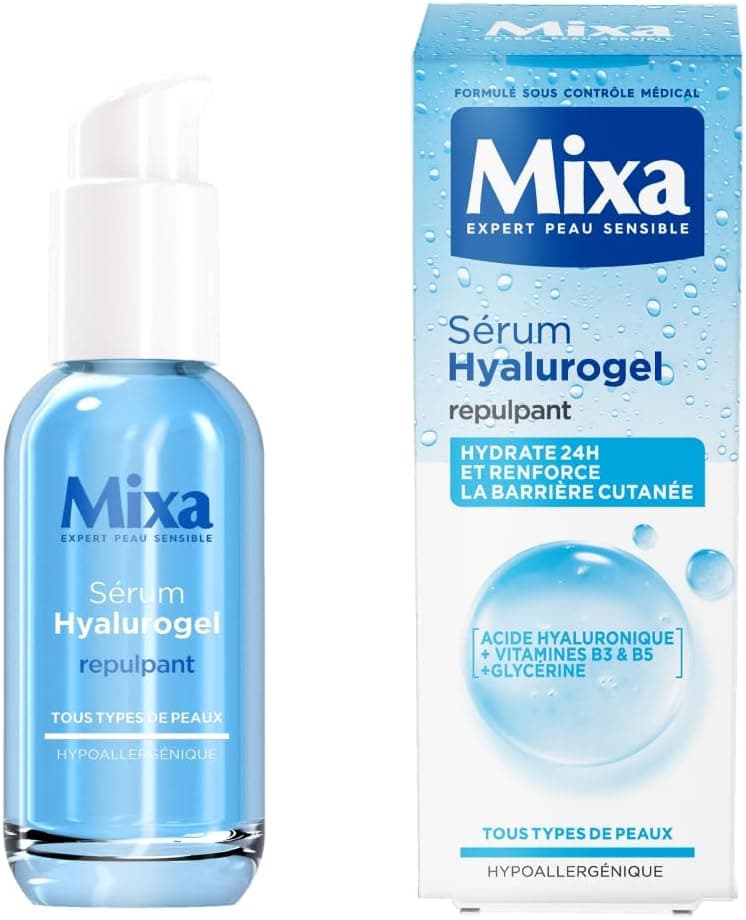 MIXA - Sérum Booster de Hidratación Intensa 24H - Rellena e Ilumina